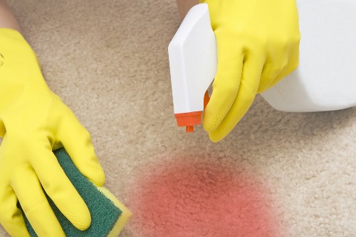 Carpet cleaning team focusing on recycling and sustainability in Eastcote